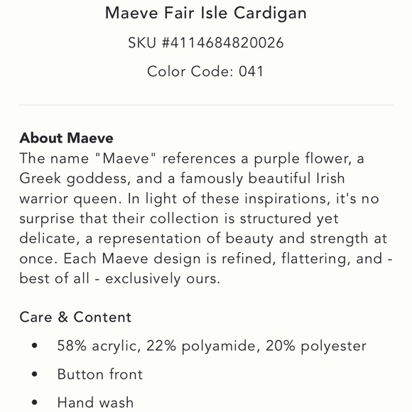 Maeve Fair Island Cardigan - Picture 3 of 14